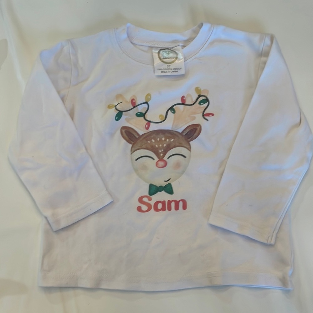Monogram Sam Reindeer T-shirt